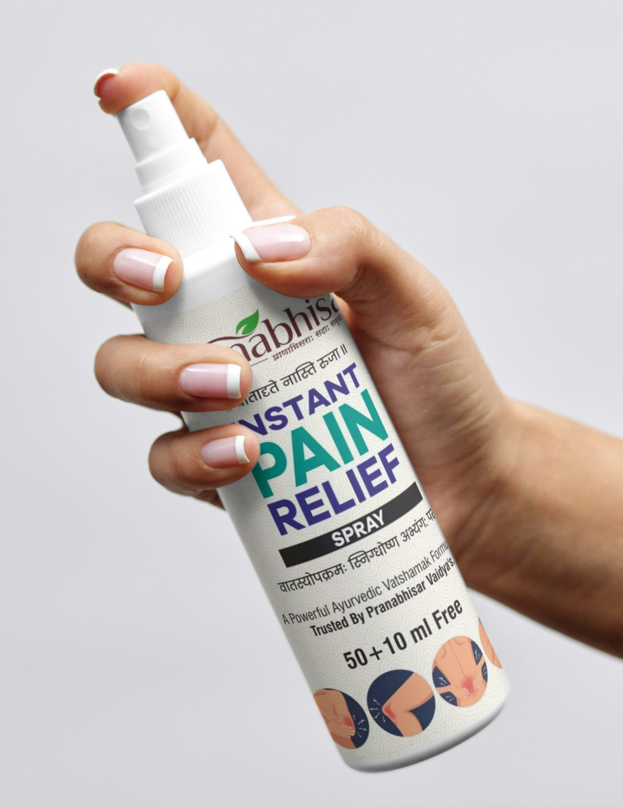 Instant Pain Relife Spray | Pranabhisar Ayurved