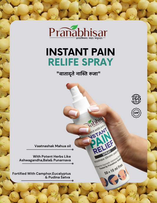 Instant Pain Relife Spray |  Pranabhisar Ayurved
